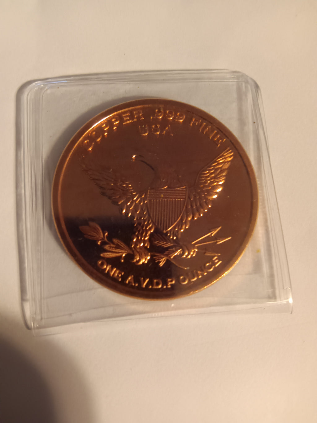1 oz Maple Copper Round